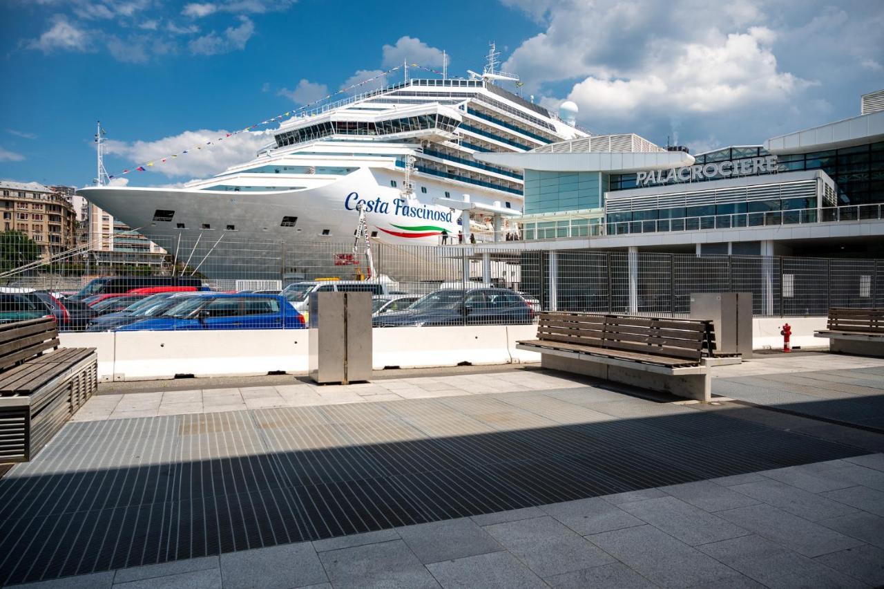 Luxury Savona Cruises At 1 Min Wifi - Free Park Lägenhet Exteriör bild
