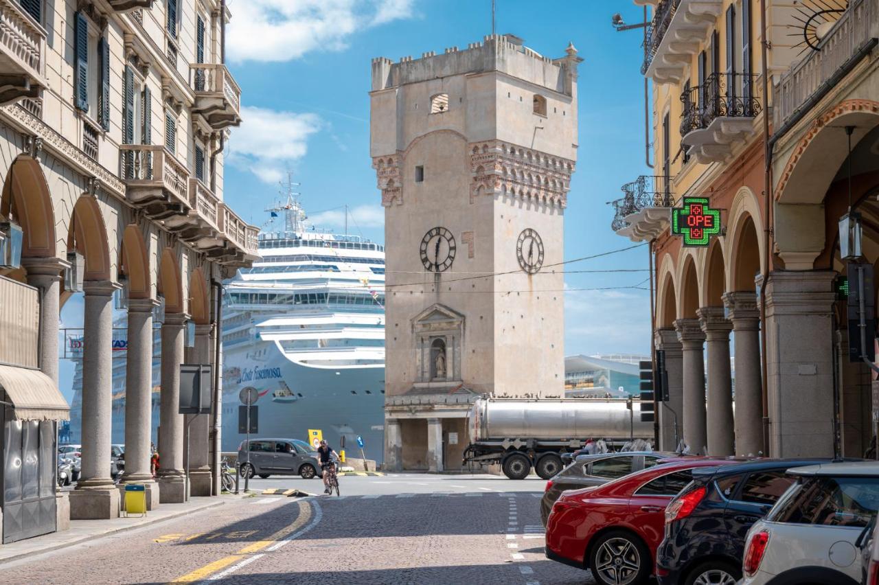 Luxury Savona Cruises At 1 Min Wifi - Free Park Lägenhet Exteriör bild